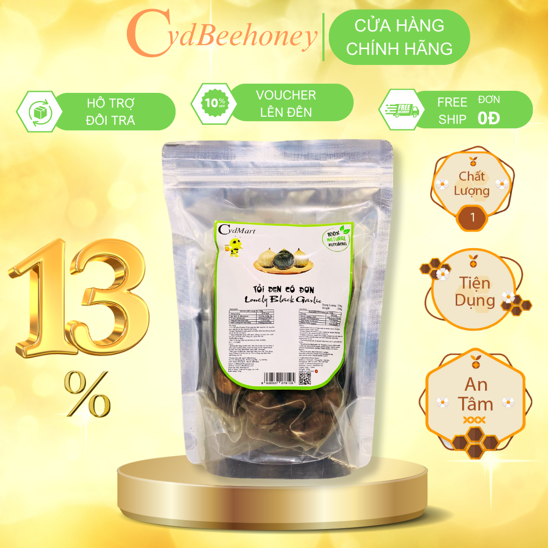 Tỏi Đen Cô Đơn 250g - Lonely Black Garlic